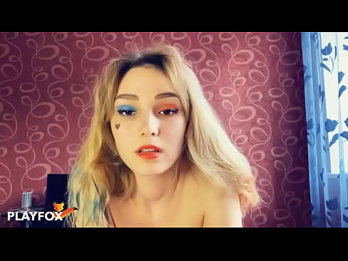 ❤️ Muraayadaha xaqiiqada dhabta ah ee Magic-ka ah waxay i siiyeen galmo aan la sameeyay Harley Quinn ❤️ Galmada dabada ﹏